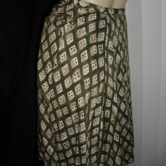 Marks & Spencer,Baker St.,London,Made in the UK,mini wrap skirt,,Euro36,UNIQUE - Picture 1 of 5